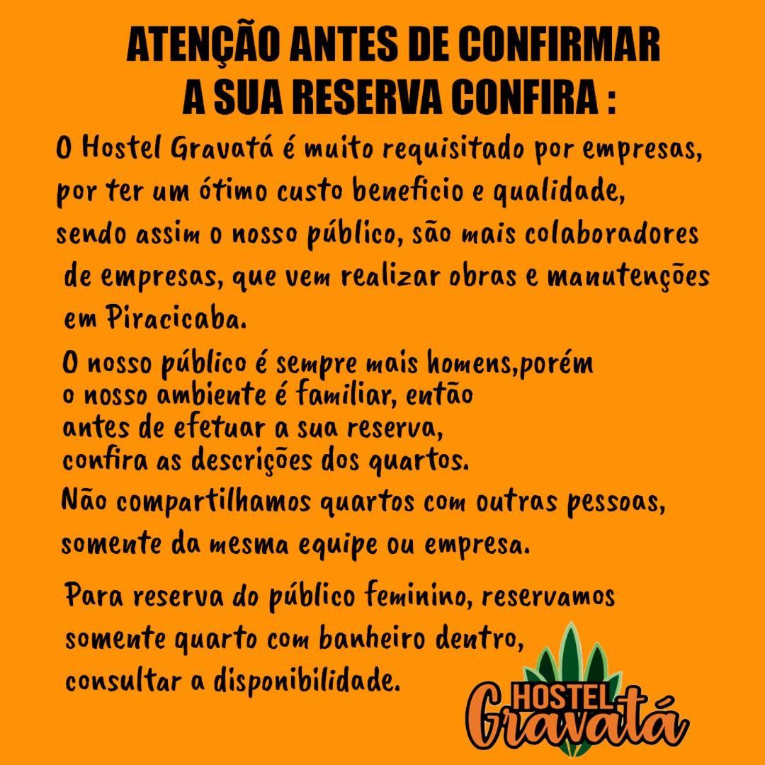 Hostel Gravata Piracicaba Luaran gambar